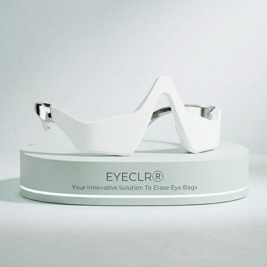 EYECLR® 2-in-1 Red Light Therapy + EMS To Erase Eye Bags